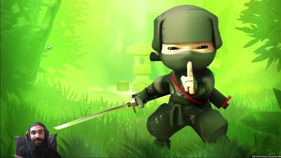 پارت 1 بازی mini ninja  چه گیم فانیه و توضیح درمورد مشکل در صدا بازی mini ninja