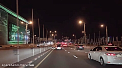 هفتاد و هشت (78) دقیقه رانندگی در شهر دبی امارات | (خیابان های جهان 383)