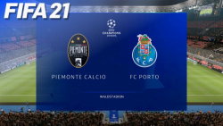 گیم پلی بازی دو تیم پورتو و یوونتوس در بازی FIFA 21