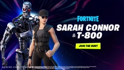 تریلر حضور شخصیت SARAH CONNOR and T-800 در بازی Fortnite