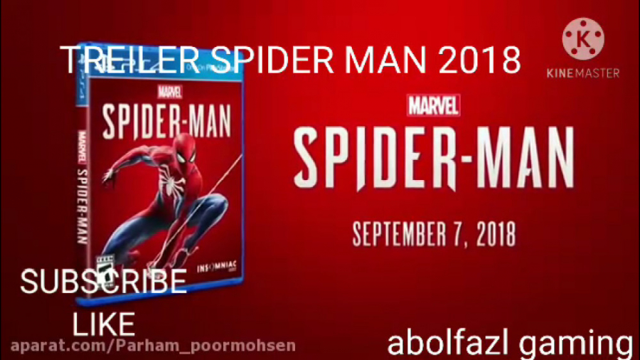 تریلر بازی اسپایدرمن ( spider man 2018 )