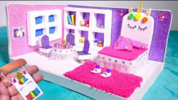 ساخت خانه مینیاتوری برای عروسک...
