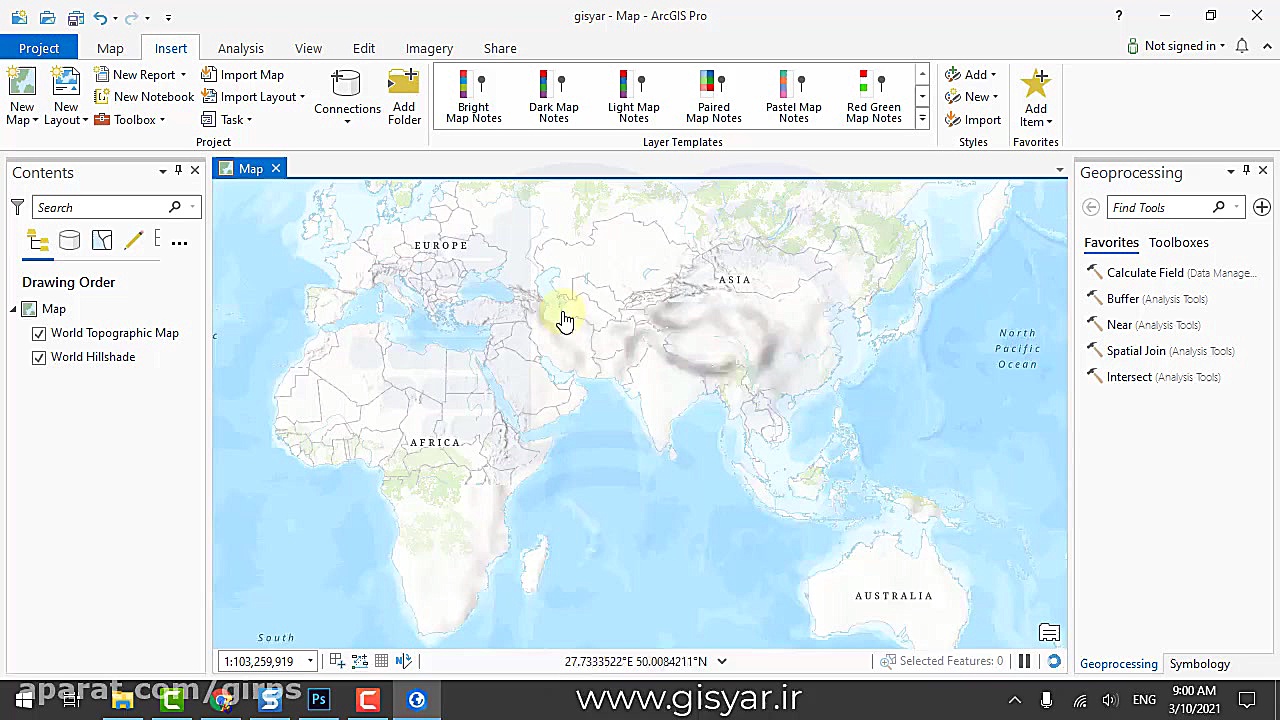 روش نصب ArcGIS Pro 2.5 تهمورس پورناظری