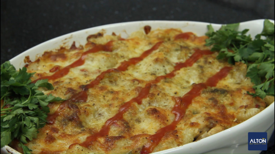 آموزش گراتن پاستا بادمجان