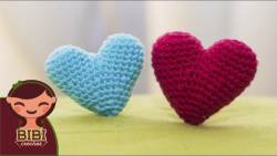 آموزش کامل بافت قلب کوچولو با قلاب/ ویدئو به زبان اسپانیایی