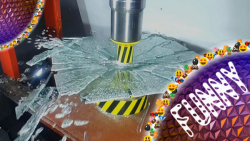 پرس کردن شیشه  له کردن وسایل م...