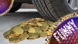 ردشدن از روی سکه ها با ماشین -...