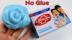 آموزش اسلایم با صابون و شامپو