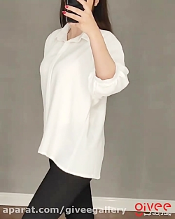 شومیز ابروبادی آستین سه ربع