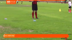 آموزش فوتبال | تکنیک فوتبال ( آموزش حرکت با توپ )