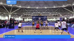 آموزش والیبال | والیبال حرفه ای ( دفاع سه نفره )