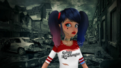 میکس مرینت و هارلی کوئین