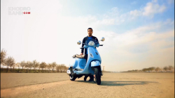 فیلم تست موتورسیکلت وسپا VXL