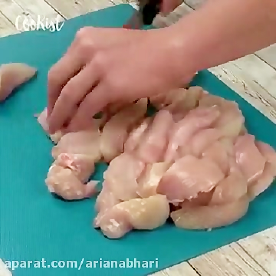 طرز تهیه خوراک مرغ ترکی در خانه