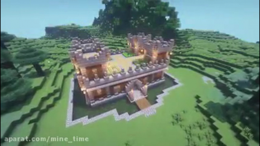 آموزش ساخت قلعه در ماین کرافت ( اگه نبینی ضرر میکنی! )