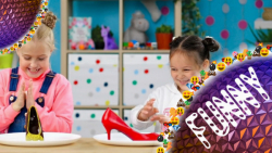 چالش خوراکی با دوستان  اشیا وا...