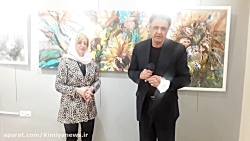 کافه خبر وگزارش امیرحسین خلیلی از گالری انتظامی با سحر انتظامی