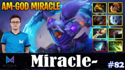 گیم پلی دوتا 2 - Miracle با Anti-Mage در Mid lane در Patch 7.24