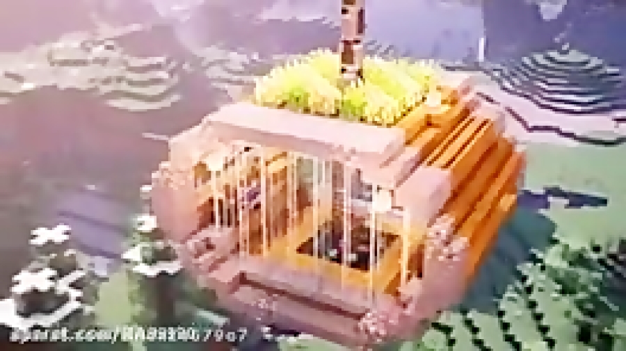 ساخت خانه مدرن در ماین کرافت