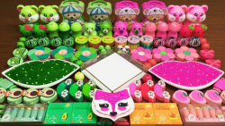 مخلوط کردن اسلایم - بازی با اس...