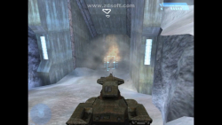 تانک در بازی Halo 1  و تفنگ دوربین دار   با یکم لگ