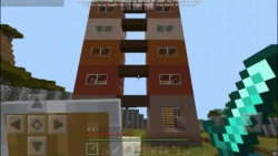 ساخت برج های دوقلو در ماینکرفت
