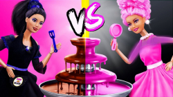 10 ایده صورتی و سیاه برای بارب...