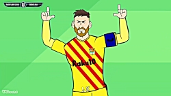 کارتون طنز مسخره شدن حذف مسی ت...