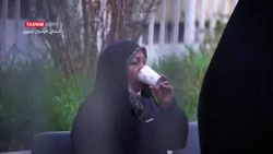 عطر بهشت در خیمه 8 متری حرم من...