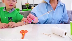 یادگرفتن کاردستی گبی الکس  برن...