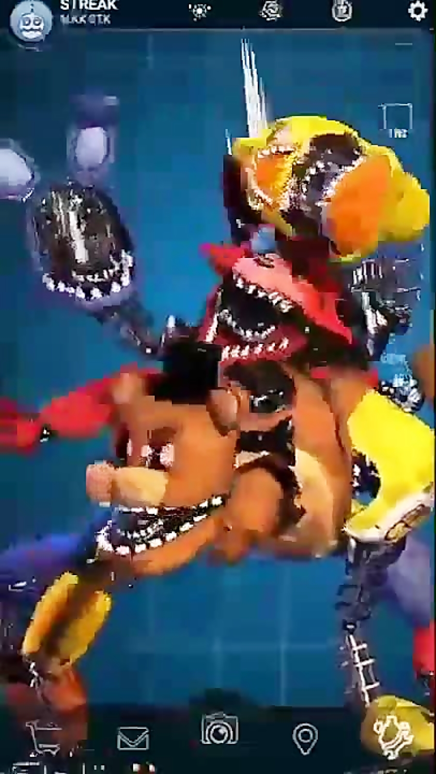 ربات های فناف ۲ به هم چسبیدند...