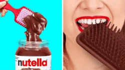 مخفی کردن خوراکی در وسایل میکا...