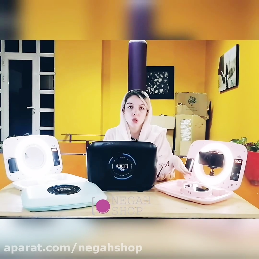 کیف رینگ لایت تولید محتوا ABR AS-20 - نگاه شاپ