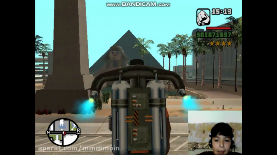 راز فرعون در بازی GTA SAN