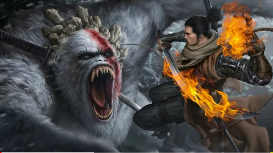 تریلر بازی تبر : کونگ در برابر گرگ Sekiro - Kong vs Wolf