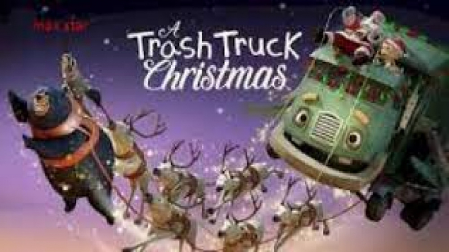 انیمیشن  خانوادگی کریسمس یک کامیون زباله A Trash Truck Christmas زمان1696ثانیه