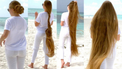 چالش موی بلند دخترانه