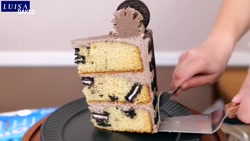 طرز تیه کیک شکلاتی با بیسکویت...