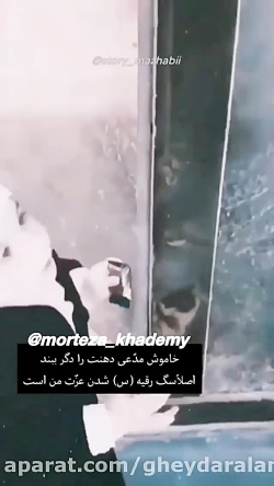 کربلایی مرتضی خادمی . استوری برای حضرت رقیه (س) .