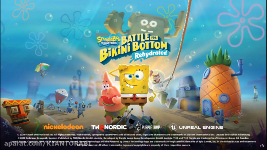 گیم پلی باحال SpongeBob SquarePants: Battle for bikini bottom rehdyrated