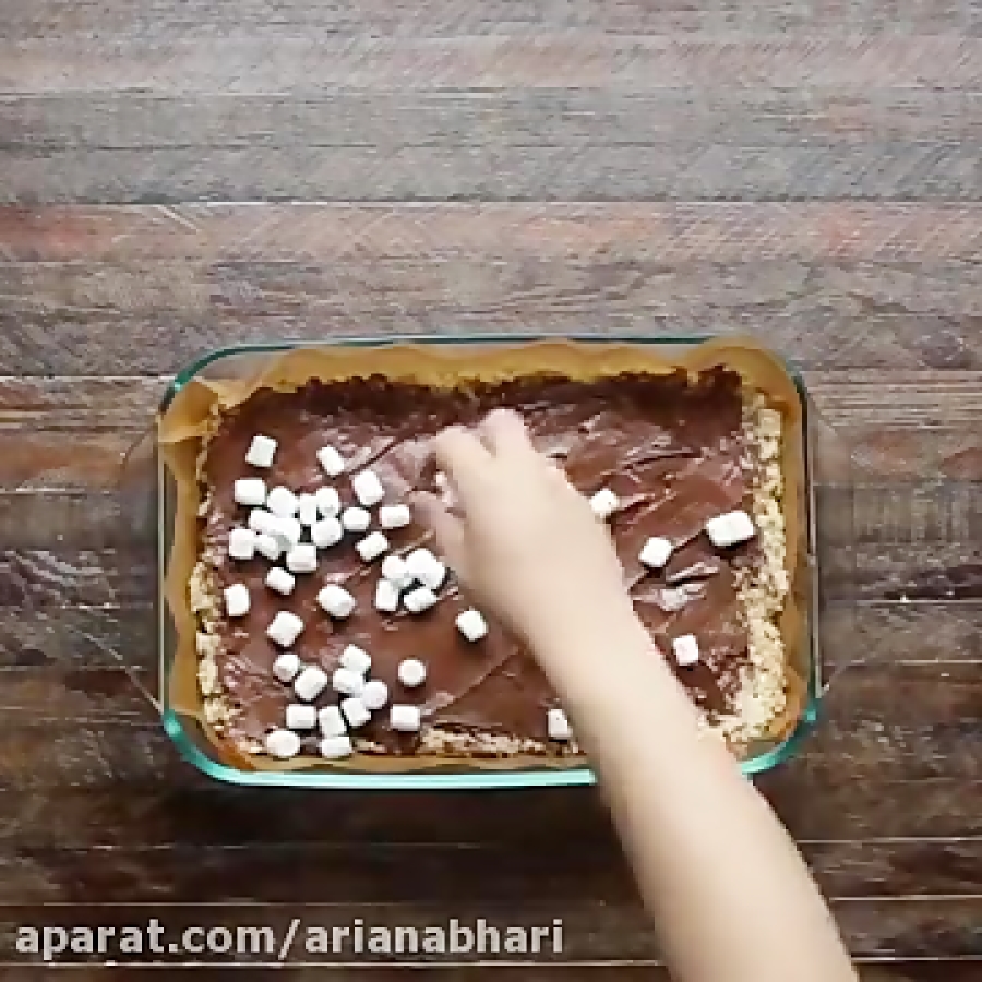 لذت آشپزی - طرز تهیه برنج ژاپنی با مارشمالو