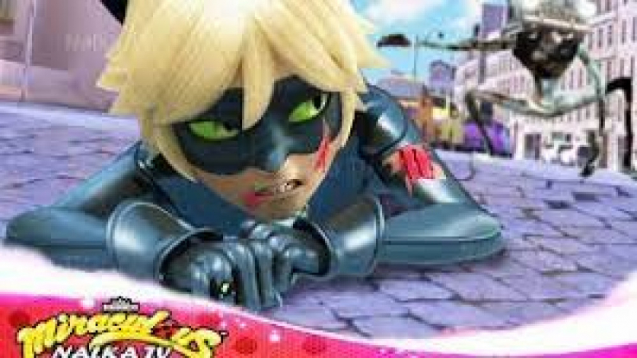 نبرد لیدی باگ و کت نوار با سرش...