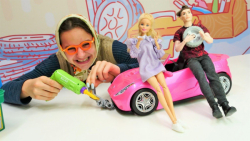 سریال باربی و کن  تعمیر ماشین...