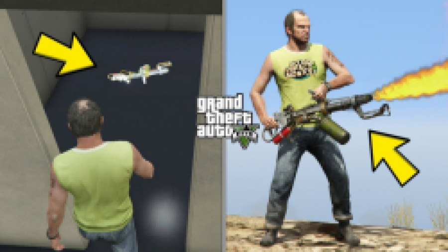 مکان تفنگ اتشین در GTA V...بهترین تفنگ جی تی ای 5