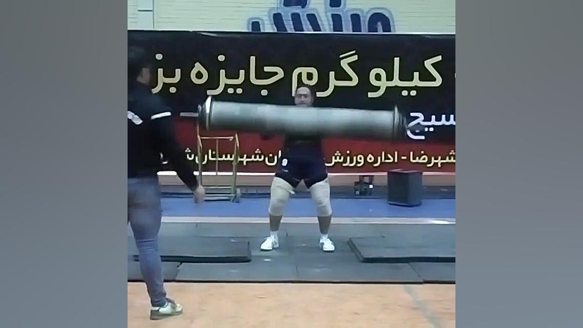 کنده ۱۶۰ کیلو یک ظرب واقعا حیرت آوره علی شکری TAVI