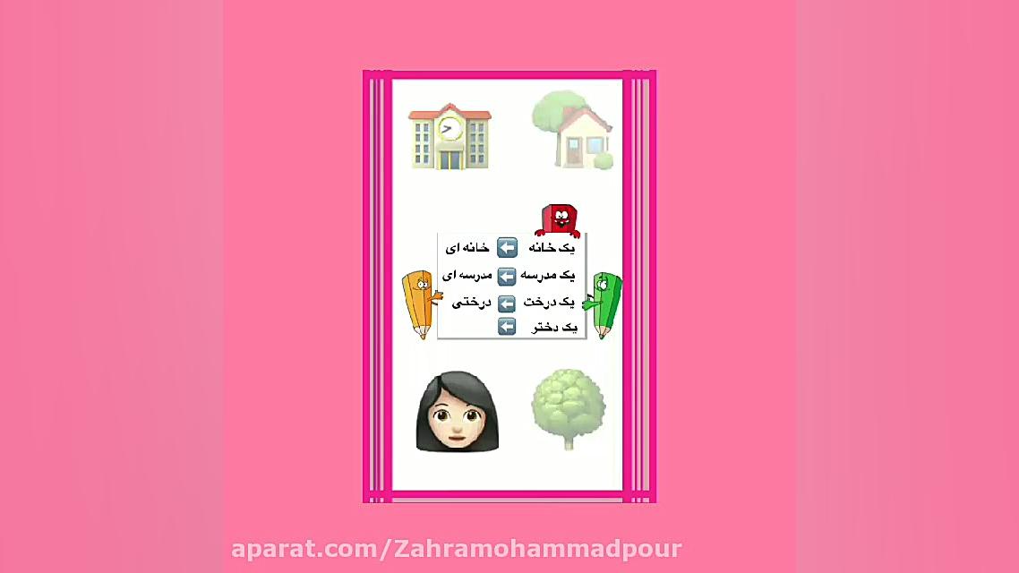 کتاب نگارش درس چهرم زهرا محمدپور