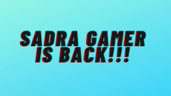 بازگشت صدرا گیمر | !Sadra Gamer is back