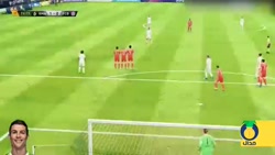 ضربه ایستگاهی مسی و رونالدو در...