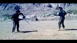 گوشه ای از هنر نمایی یکان تکاو...