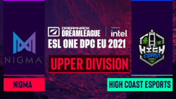 High Coast vs. Nigma - Game 2 - DreamLeague S14 DPC- EU - Upper Division